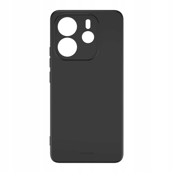 Spacecase Silicone Case 3.0 Redmi Note 14 4G Black zdjęcie 4