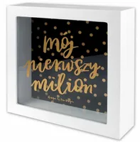 SKARBONKA NA PREZENT MÓJ PIERWSZY MILION NA PIENIĄDZE