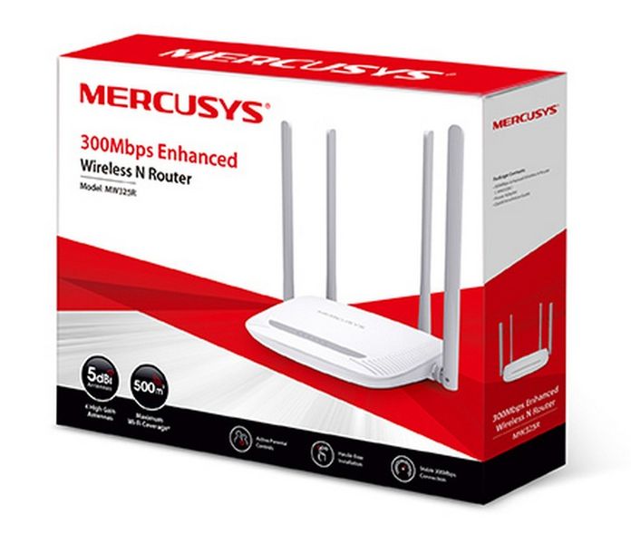 Mocny Ruter Router TP-Link MW325R WiFi 2.4 GHz 300Mbs Duży Zasięg MODEM LAN zdjęcie 3