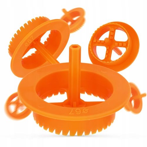 Zaślepki styropianowe 67 18 mm białe 100 szt frez do ociepleń ETICS na Arena.pl