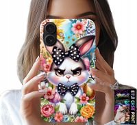 ETUI DO IPHONE 16 - KRÓLIK WIELKANOCNY, ZAJĄC, JAJKA + SZKŁO