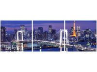 90 80CM OBRAZ T3 ELEM ZATOKA TOKIJSKA DRUK ŚCIENNY