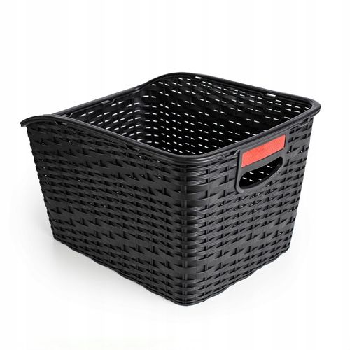 KOSZYK ROWEROWY TYLNY KOSZ ROWER BAGAŻNIK ZAKUPY MOCNY Z UCHWYTEM POJEMNY na Arena.pl