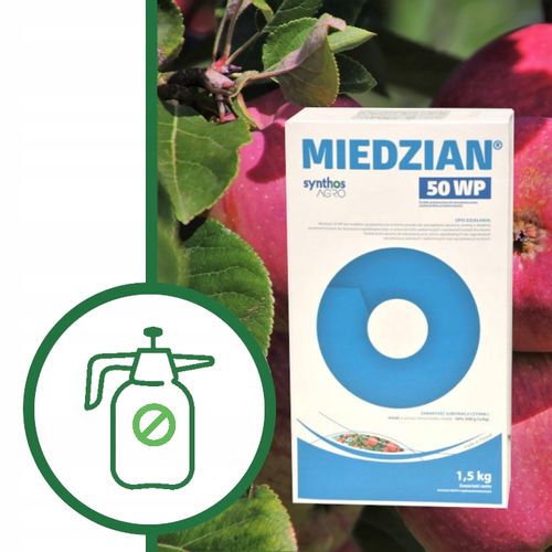Miedzian 50 WP 1,5 KG grzybobójczy parch zaraza na Arena.pl