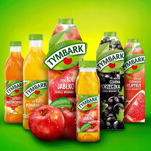 Sok 100% Tymbark Pomarańcza źródło witamin 6x 1l na Arena.pl