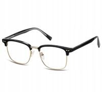 Okulary Oprawki KOREKCYJNE zerówki Optyczne SUNOPTIC półramki METAL+POLIWĘG