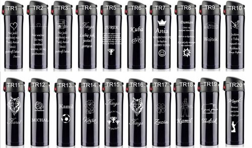 Kubek termiczny termos KIEROWCY + GRAWER prezent na Arena.pl