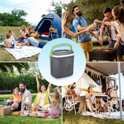 LODÓWKA TURYSTYCZNA 20L na WKŁADY MROŻĄCE do AUTA kemping PLAŻY na ryby na Arena.pl