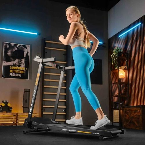 Bieżnia elektryczna składana domowa treningowa kąt nachylenia Trex Sport na Arena.pl