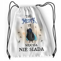 Plecak Dla Medyka Sportowy Szkolny Worek Torba Z Nadrukiem Ze Zdjęciem