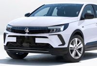 Vauxhall Grandland - Chromowane Listwy Grill Atrapy Zderzaka Tuning
