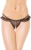 g-string 2452 - black s/m