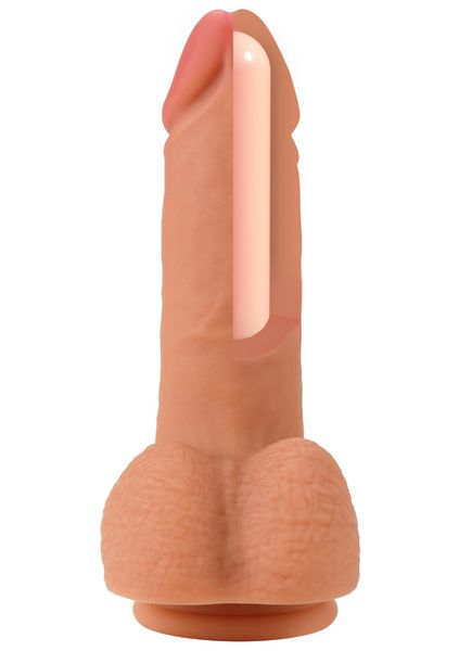 Realistic Dildo Liquid Silicone 16 Cm zdjęcie 3