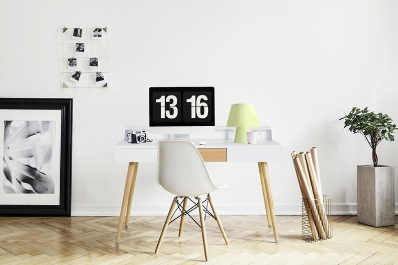 Emaga Biurko Skans białe dąb zdjęcie 10