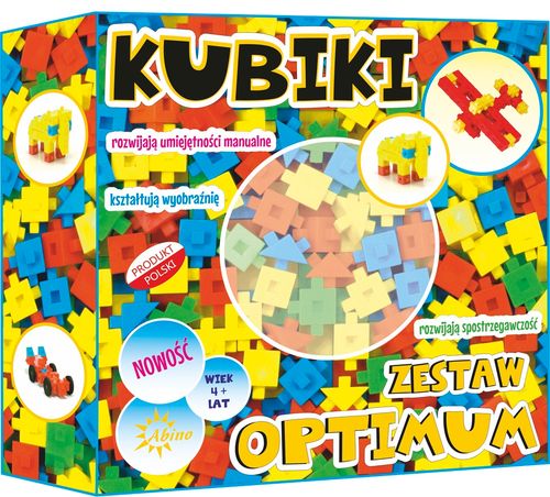 Kubiki optimum - klocki 37008 na Arena.pl