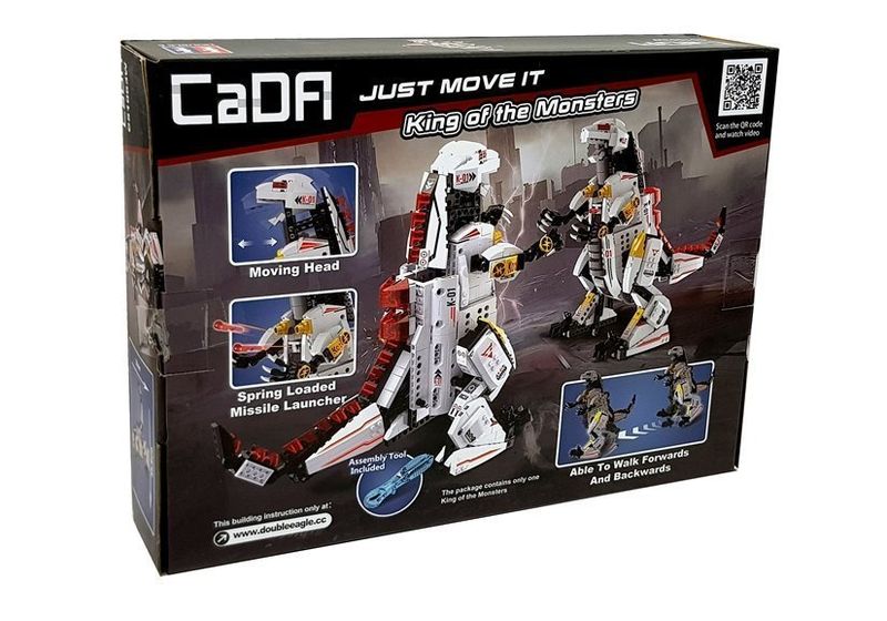 ND24_8290 Klocki Konstrukcyjne Dinozaur Zdalnie S zdjęcie 7