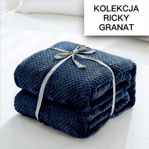 GRUBY KOC NARZUTA NA ŁÓZKO 200x220 DESIGNERSKI NOWOCZESNY WZORY KOLORY na Arena.pl