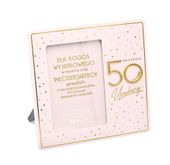 ramka moments rm-091 urodziny 50 (cyfry, różowe) elite