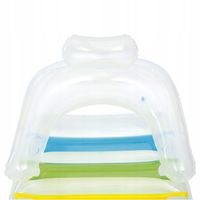 MATERAC DMUCHANY DO PŁYWANIA DUŻY FOTEL DMUCHANY 165x89cm BESTWAY 43011