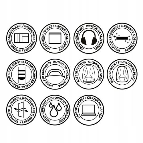 PLECAK SZKOLNY BEUNIQ MŁODZIEŻOWY BEUNIQ STARS CZARNY W GWIAZDKI na Arena.pl