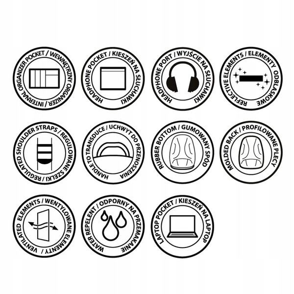 PLECAK SZKOLNY BEUNIQ MŁODZIEŻOWY BEUNIQ STARS CZARNY W GWIAZDKI zdjęcie 4