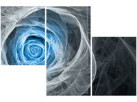 OBRAZ BLUE ROSE