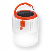 LAMPA KEMPINGOWA LAMPKA POD NAMIOT TURYSTYCZNA SOLARNA USB POWERBANK