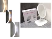 lusterko, lustro led owalne 26 x 19 cm BIAŁE jednostronne ZYT-50503