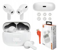 JBL WAVE 200 TWS Dokanałowe Słuchawki Bezprzewodowe White Białe Bluetooth
