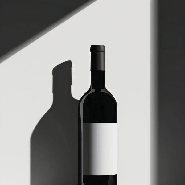 Plakat 40x40cm Butla Wina zdjęcie 1