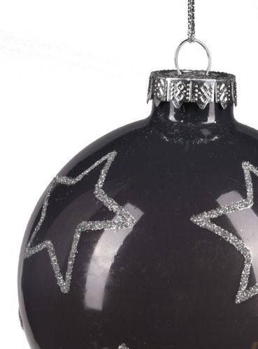 Szara bombka 8cm # na Arena.pl