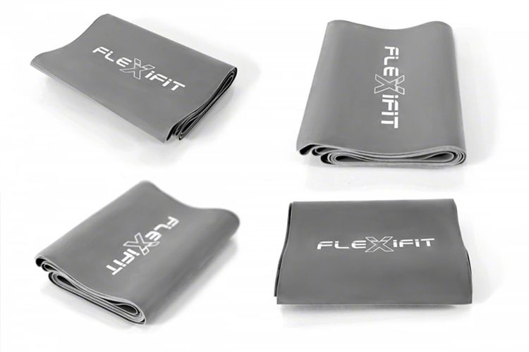 TAŚMA TRENINGOWA RESISTANCE 250x15 GREY + GRATIS zdjęcie 4