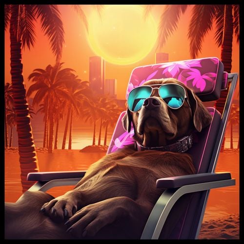 Plakat 50x50cm Lato w Stylu na Arena.pl