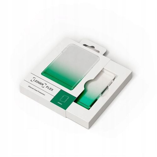 Portfel Ledger Silicon Case na portfel Flex dark green na Arena.pl