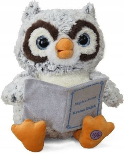 PLUSZOWA SOWA MASKOTKA INTERAKTYWNA MÓWI OPOWIADAJĄCA 3 BAJKI POLSKIE na Arena.pl