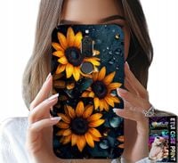 ETUI DO HUAWEI MATE 10 LITE - SŁONECZNIKI, SŁONECZNIK, KWIECISTE WZORY