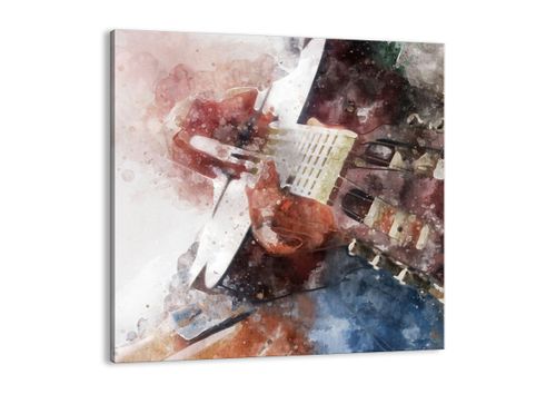 Obraz Na Płótnie - Muzyka Gitara - 60X60 Cm - Ac60X60-4000 na Arena.pl