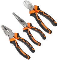 KOMBINERKI 180MM + SZCZYPCE BOCZNE 180MM + SZCZYPCE WYDŁUŻONE 180MM