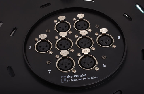 Kabel wieloparowy multicore mikrofonowy 8x XLR 15m bęben the sssnake MCT 8 na Arena.pl