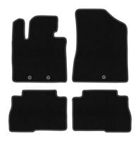 Dywaniki samochodowe welurowe do: Kia Sorento II FL 2012-2014 SUV czarne
