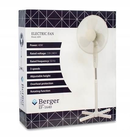 Wentylator stojący BERGER EF-1640 na Arena.pl