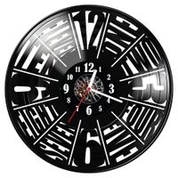 Zegar ścienny z płyty winylowej Zegar 637.14