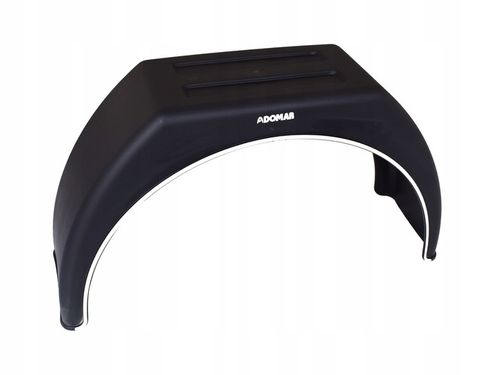 (ZESTAW) - 2 x Błotnik koło pojedyńcze 15-16" | BIAŁY RANT - BUS KONTENER na Arena.pl