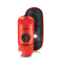 Przenośny ekspres do kawy WACACO Nanopresso Lava Red + Etui