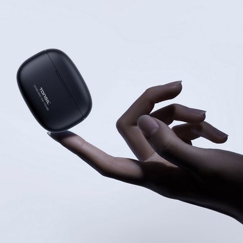 Słuchawki Bezprzewodowe TONSIL T50 BT CZARNE Bluetooth Dokanałowe IPX5 V5.3 na Arena.pl