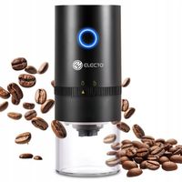 MINI ELEKTRYCZNY MŁYNEK DO KAWY BEZPRZEWODOWY PRZENOŚNY USB AKUMULATOR