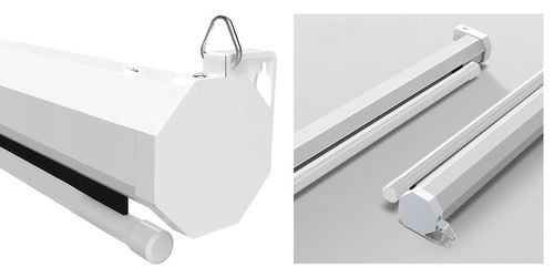 CAMROCK MATTE EKRAN PROJEKCYJNY 80 CALI DO PROJEKTORA RZUTNIKA BIAŁY na Arena.pl