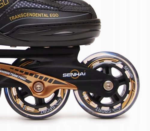 Łyżworolki alumin płoza rozm 40 Koła PU 80mm ABEC7 na Arena.pl