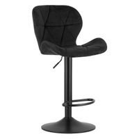 Hoker WEST - aksamit czarny / baza czarna