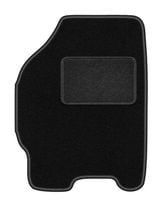 Dywanik kierowcy welurowy Fiat Punto I 1992-1999 hatchback, czarny